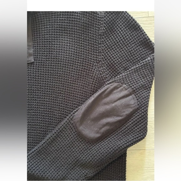 Buffalo David Bitton Commando Sweater Mens XXL Black Knit Extra Long Rocker City - Picture 6 of 11